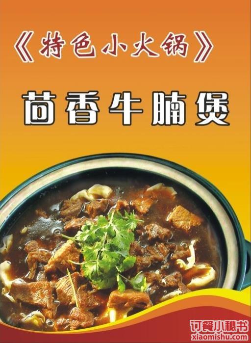 茴香牛腩煲