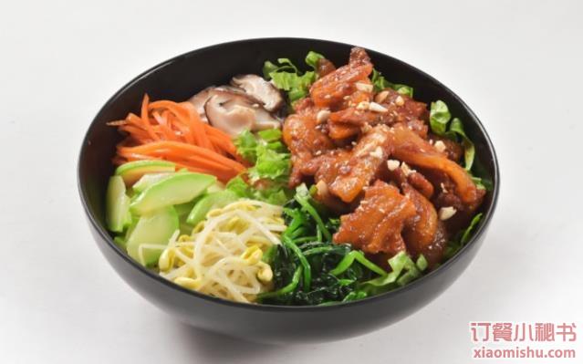 韩式五花肉拌饭