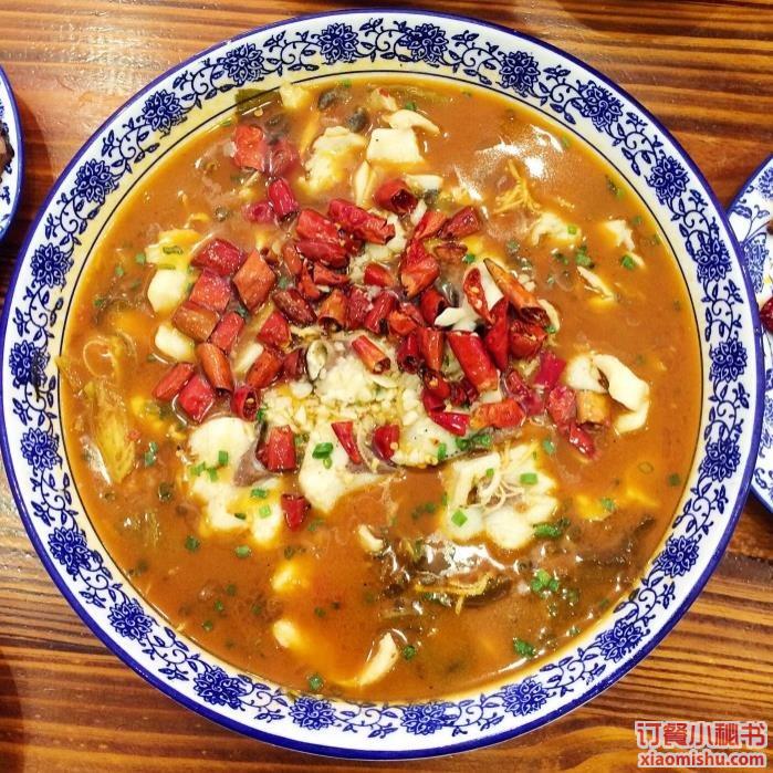 酸辣牛百叶鱼片
