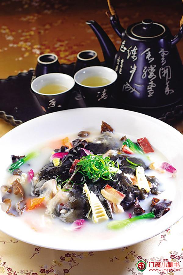 镇江传统名菜--拆烩鱼头