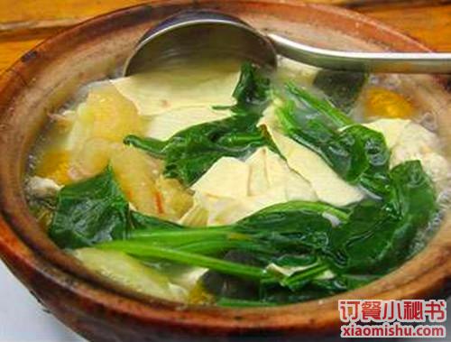 菠菜豆腐羹 菠菜豆腐羹