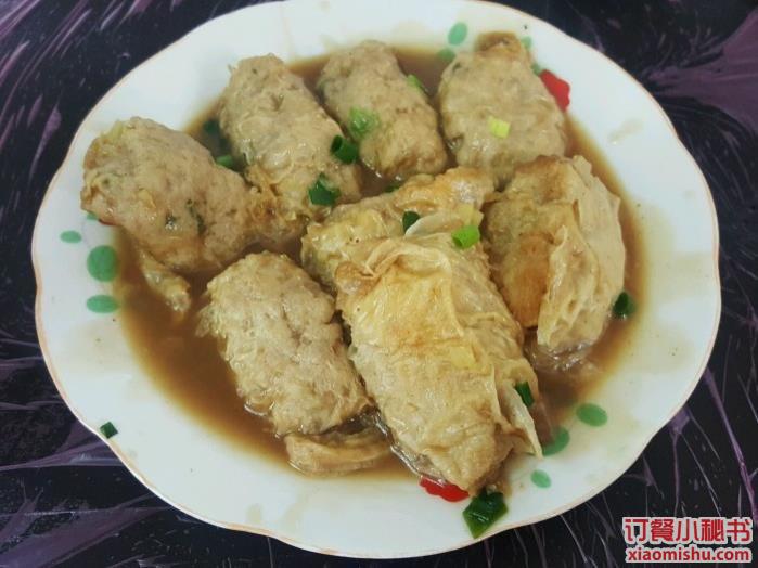 豆腐衣包肉清蒸图片