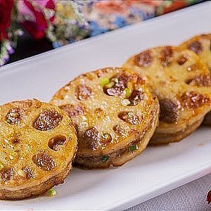 鹅肝酱藕饼